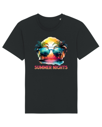 in stilul pop al anilor 80 - Summer nights Black