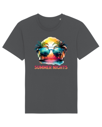 in stilul pop al anilor 80 - Summer nights Anthracite