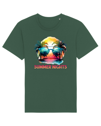 in stilul pop al anilor 80 - Summer nights Bottle Green