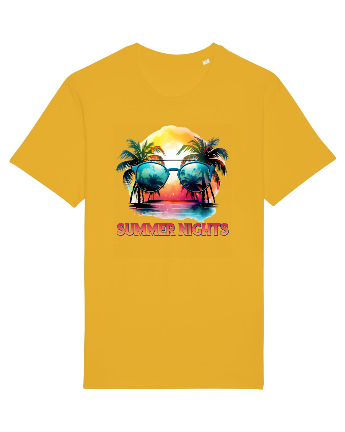 Tricou mânecă scurtă Unisex Rocker Spectra Yellow