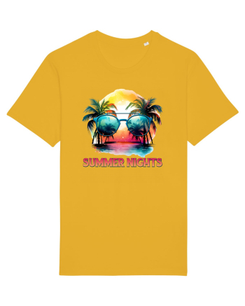 in stilul pop al anilor 80 - Summer nights Spectra Yellow