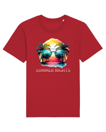 in stilul pop al anilor 80 - Summer nights Red
