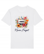 in stil retro chic - Never forget Tricou mânecă scurtă Unisex Rocker