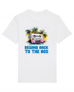 in stil retro chic - Rewind back to the 80s Tricou mânecă scurtă Unisex Rocker