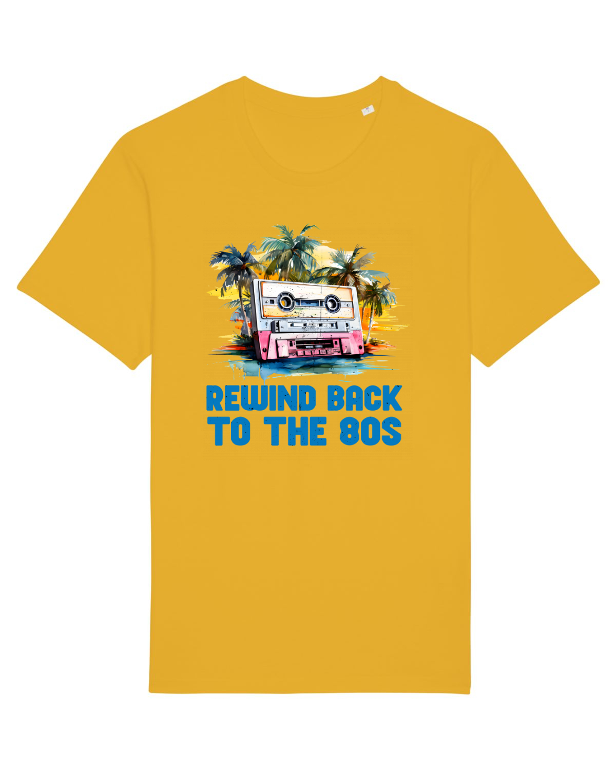 Tricou mânecă scurtă Unisex Rocker Spectra Yellow