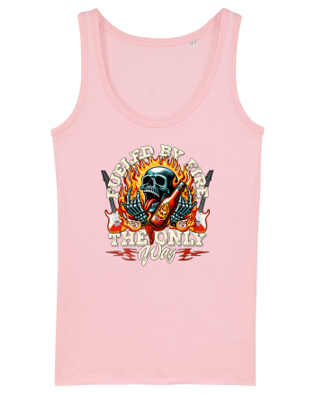 Skeleton Rocker pentru iubitorii de mâncare picantă Cotton Pink
