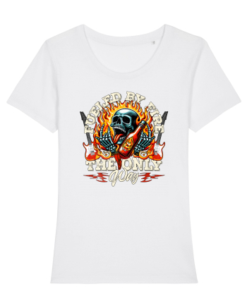 Skeleton Rocker pentru iubitorii de mâncare picantă White