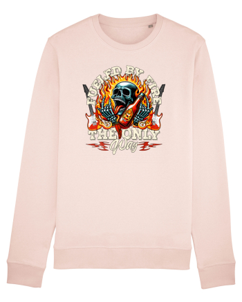 Skeleton Rocker pentru iubitorii de mâncare picantă Candy Pink
