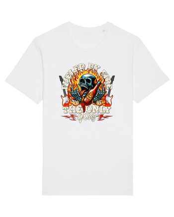 Skeleton Rocker pentru iubitorii de mâncare picantă White