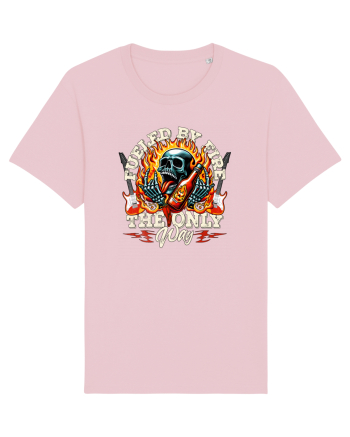 Skeleton Rocker pentru iubitorii de mâncare picantă Cotton Pink