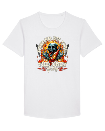 Skeleton Rocker pentru iubitorii de mâncare picantă White