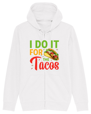 I do it for the tacos White