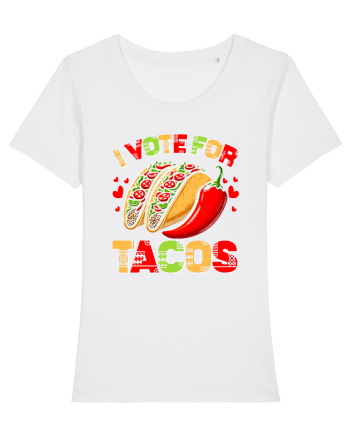 I vote for tacos White
