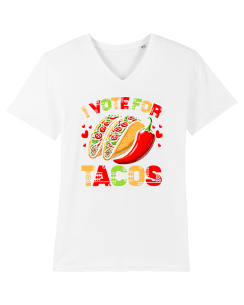 I vote for tacos White