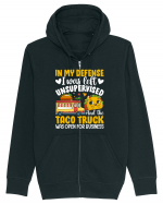 In my defense, I was left unsupervised and the taco truck was open Hanorac cu fermoar Unisex Connector