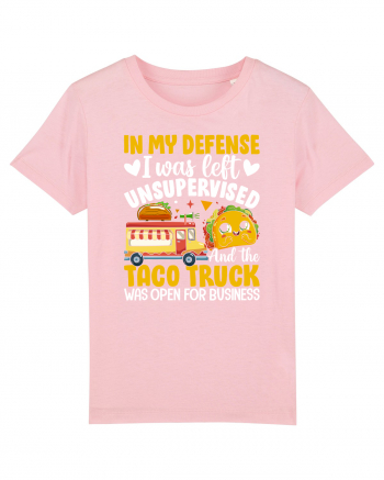 In my defense, I was left unsupervised and the taco truck was open Cotton Pink