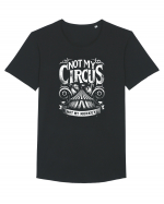 Not my Circus - not my monkey Tricou mânecă scurtă guler larg Bărbat Skater