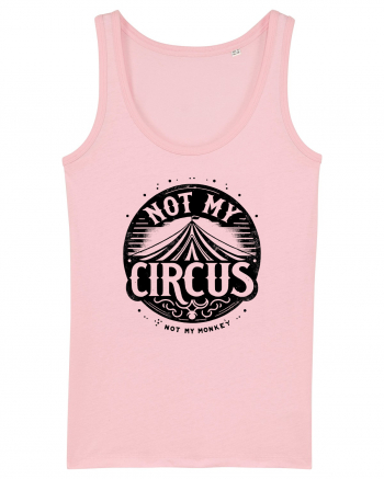 Not my Circus - not my monkey Cotton Pink