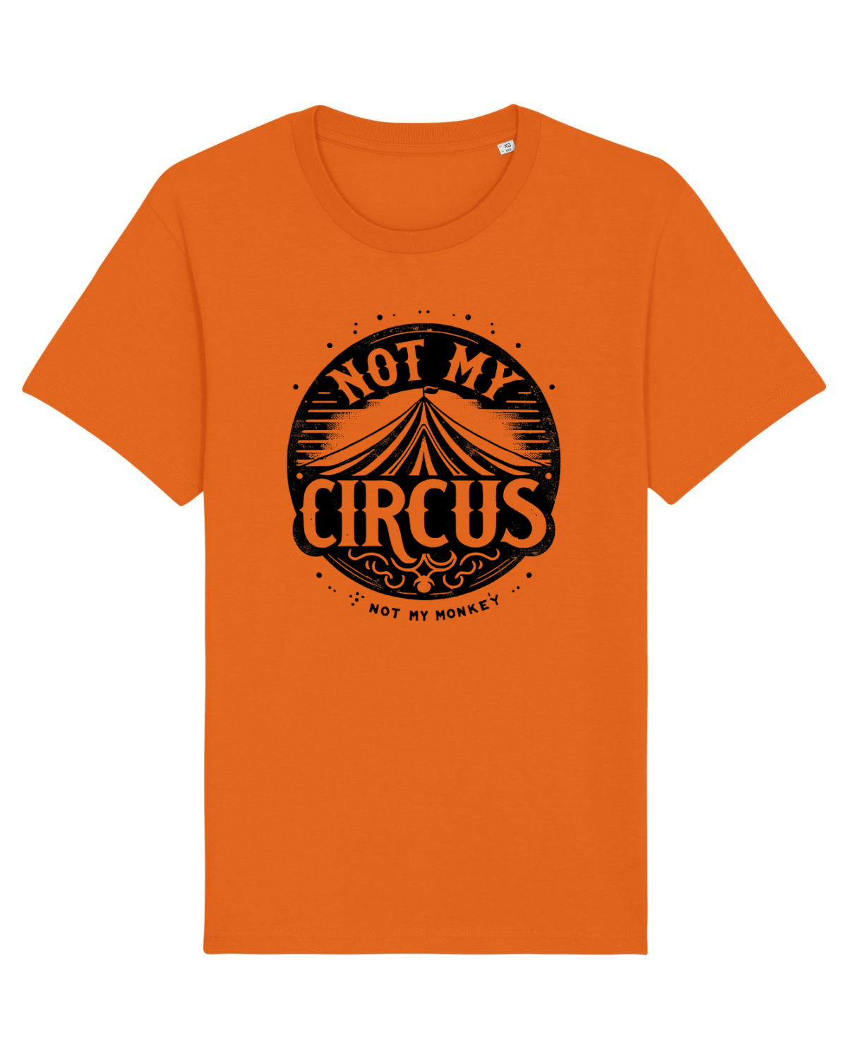 Tricou mânecă scurtă Unisex Rocker Bright Orange
