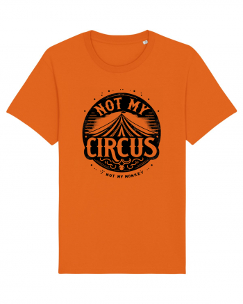 Not my Circus - not my monkey Bright Orange