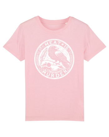 Meat is murder Cotton Pink
