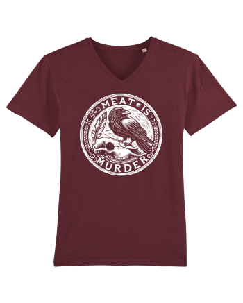 Meat is murder Burgundy