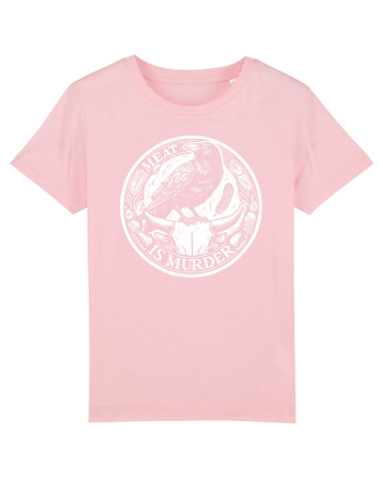 Meat is murder Cotton Pink