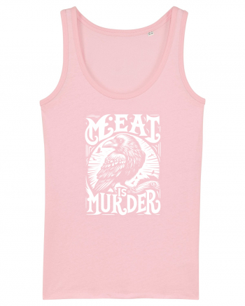 Meat is murder Cotton Pink