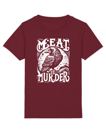 Meat is murder Burgundy