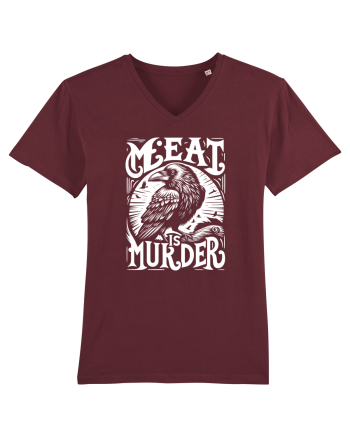 Meat is murder Burgundy