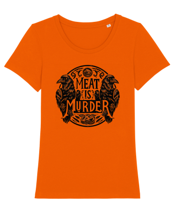 Meat is murder Bright Orange