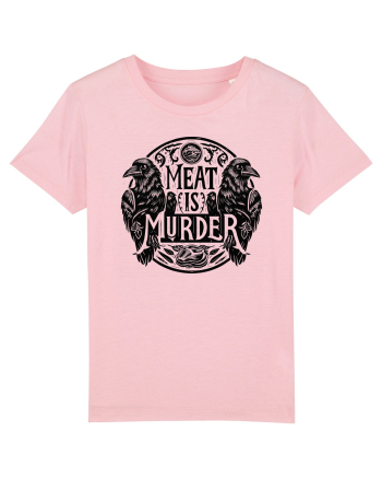 Meat is murder Cotton Pink