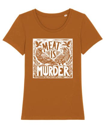 Meat is murder Roasted Orange