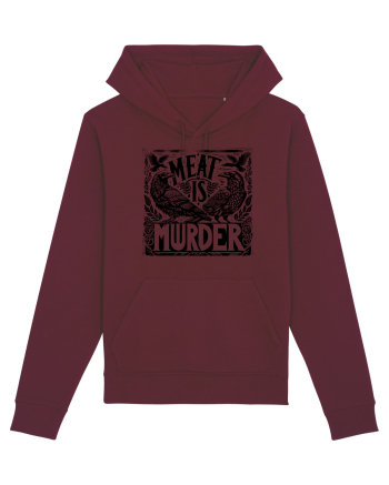 Meat is murder Burgundy