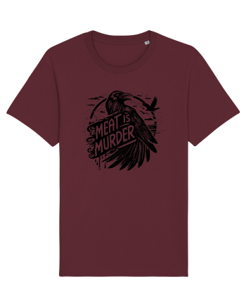 Meat is murder Burgundy
