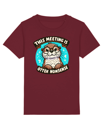 This meeting is otter nonsense Burgundy