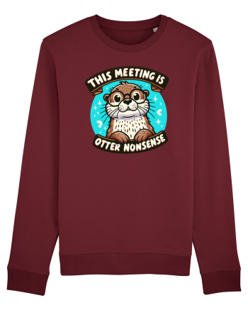 This meeting is otter nonsense Burgundy