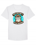 This meeting is otter nonsense Tricou mânecă scurtă guler larg Bărbat Skater