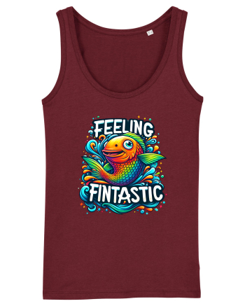 Feeling fintastic Burgundy