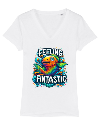 Feeling fintastic White