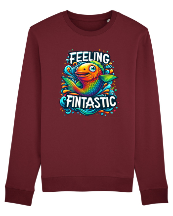 Feeling fintastic Burgundy