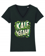 Kale Yeah! Tricou mânecă scurtă guler V Damă Evoker