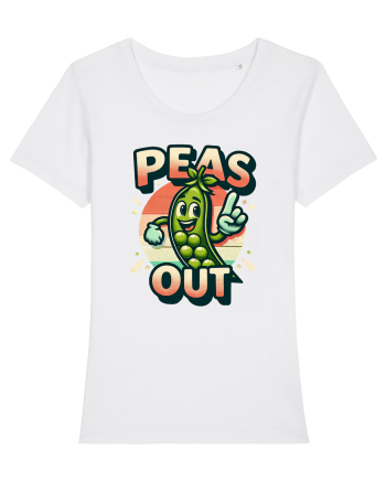 Peas out White