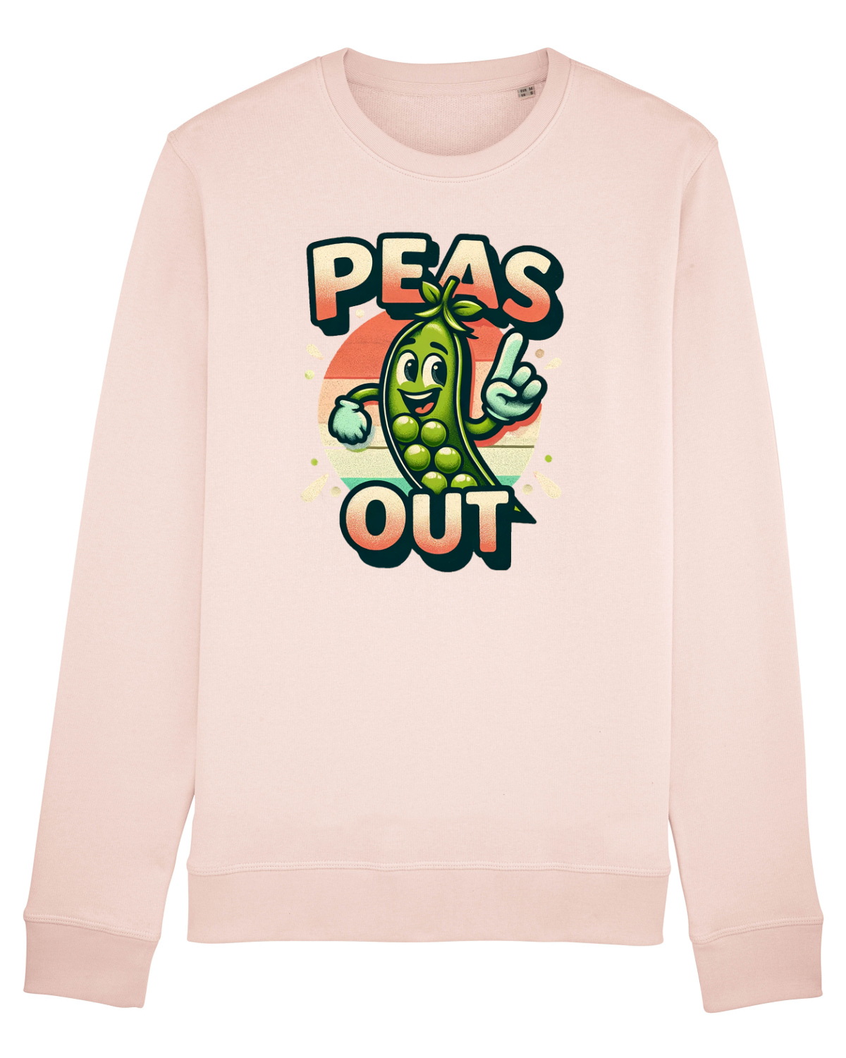 Bluză mânecă lungă Unisex Rise Candy Pink