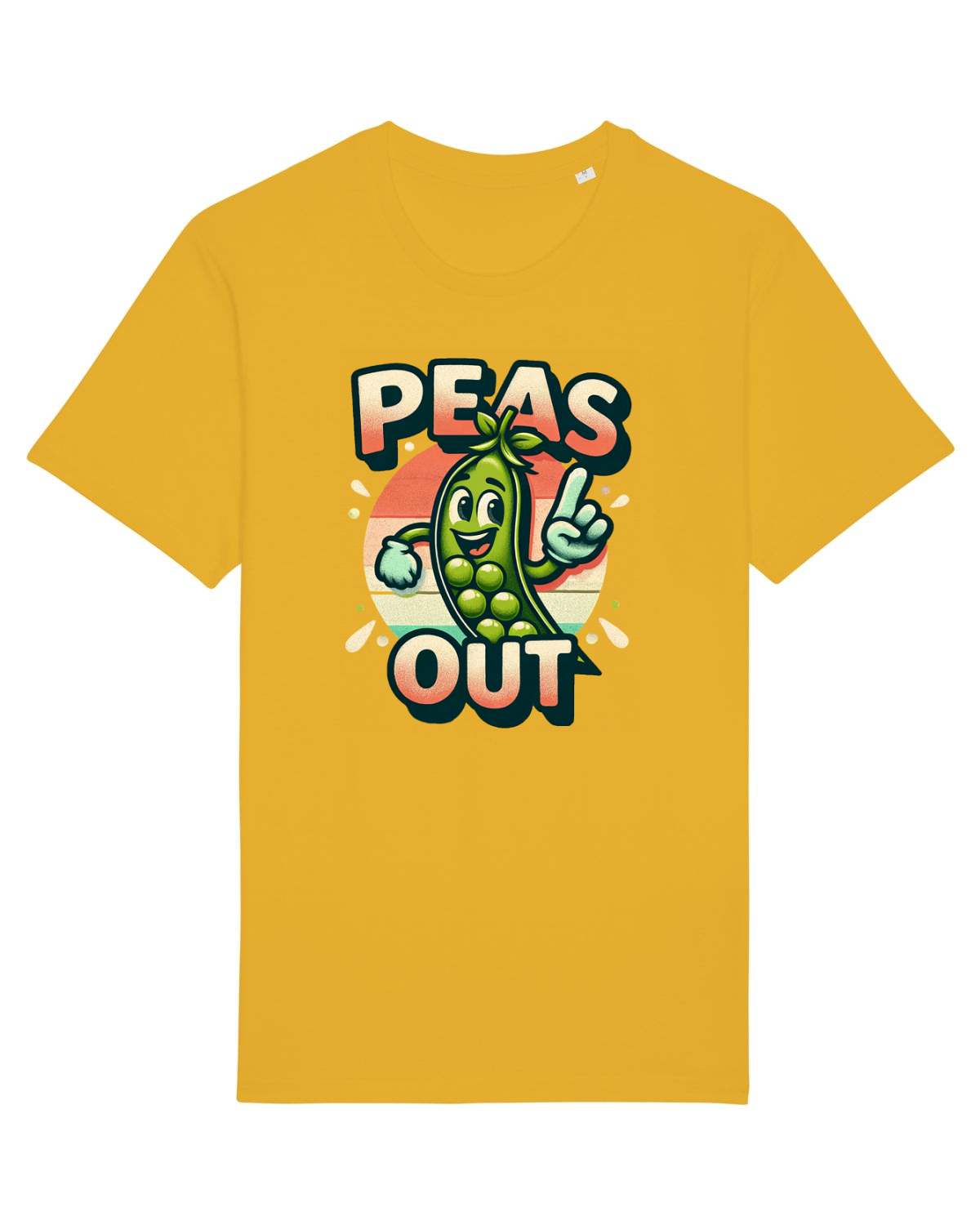 Tricou mânecă scurtă Unisex Rocker Spectra Yellow