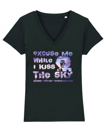 EXCUSE ME WHILE I KISS THE SKY - Jimi Hendrix Black