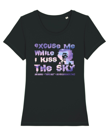 EXCUSE ME WHILE I KISS THE SKY - Jimi Hendrix Black