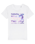 EXCUSE ME WHILE I KISS THE SKY - Jimi Hendrix Tricou mânecă scurtă  Copii Mini Creator