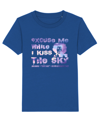 EXCUSE ME WHILE I KISS THE SKY - Jimi Hendrix Majorelle Blue