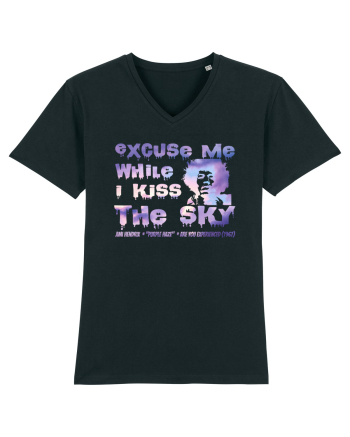 EXCUSE ME WHILE I KISS THE SKY - Jimi Hendrix Black